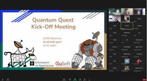 Students learn how to program for the quantum computer